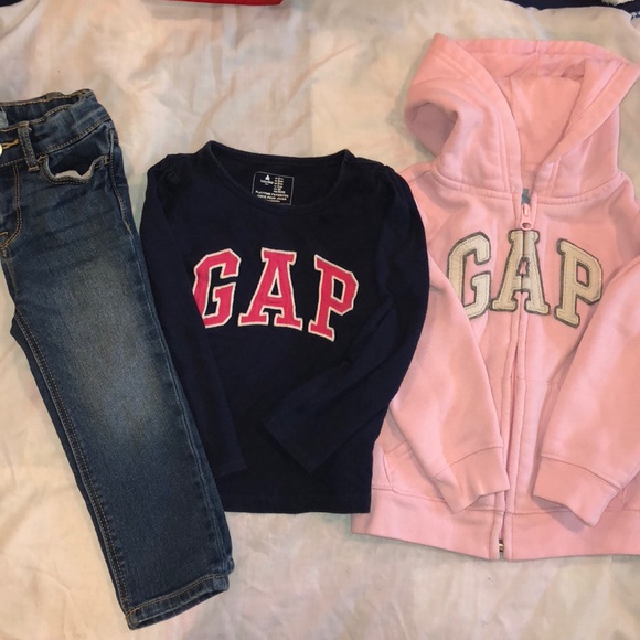 GAP Other - Gap Hoodie & Jeans Bundle Size 2 Yrs